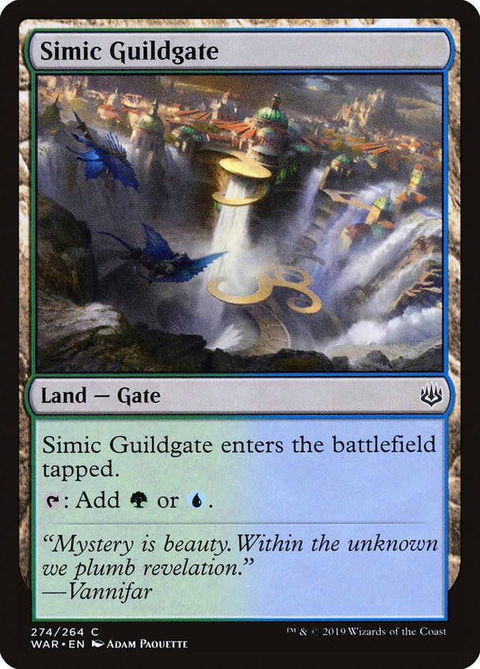 Simic Guildgate [War of the Spark] | L.A. Mood Comics and Games