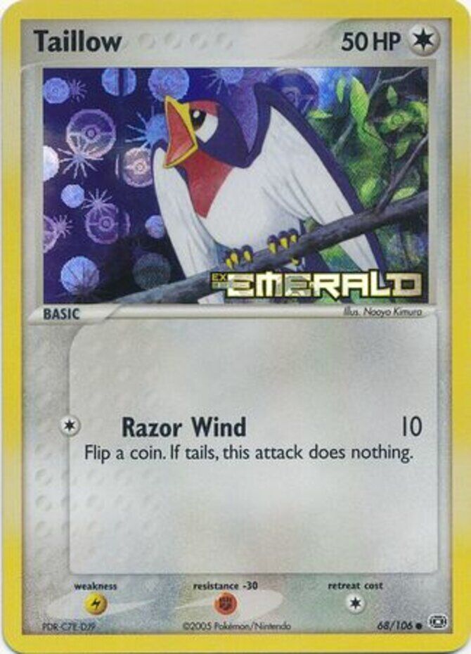 Taillow (68/106) (Stamped) [EX: Emerald] | L.A. Mood Comics and Games