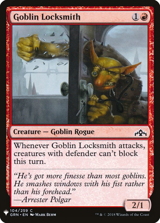 Goblin Locksmith [Mystery Booster] | L.A. Mood Comics and Games