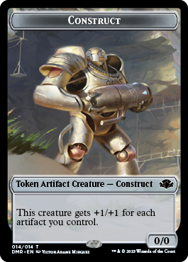 Elephant // Construct Double-Sided Token [Dominaria Remastered Tokens] | L.A. Mood Comics and Games