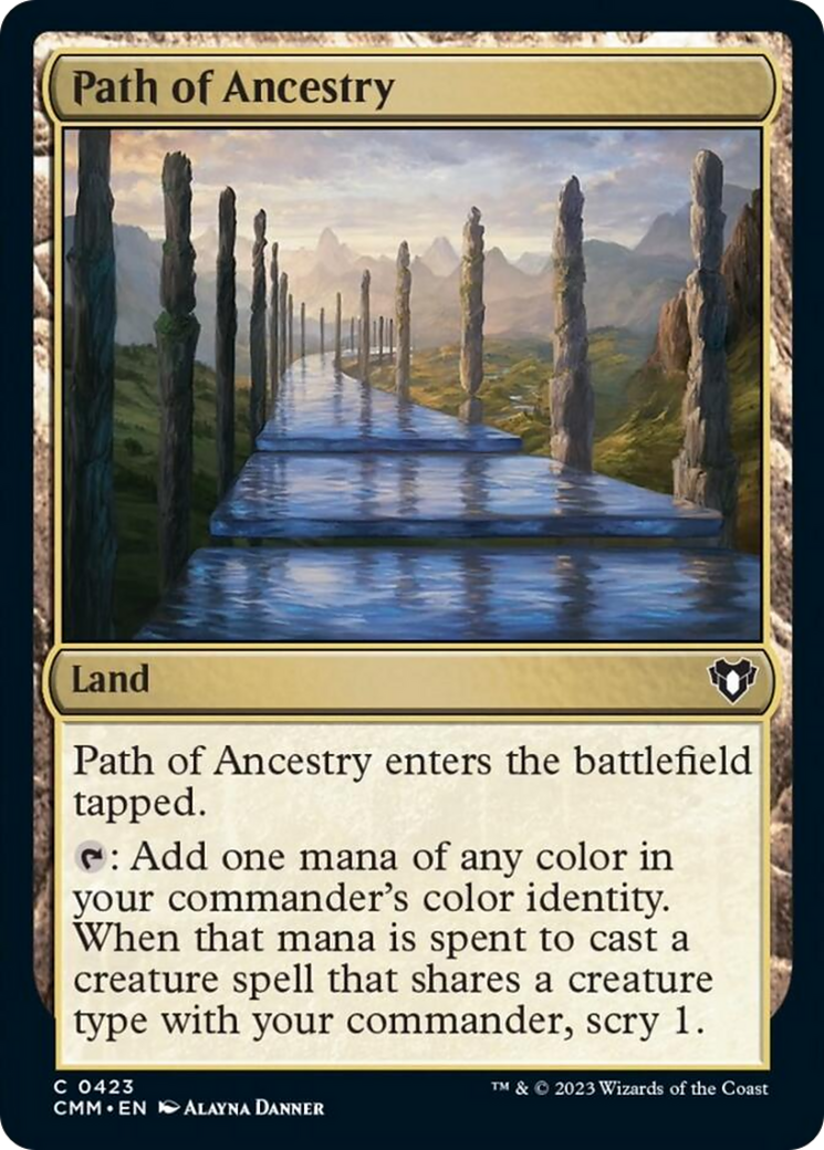 Path of Ancestry [Commander Masters] | L.A. Mood Comics and Games