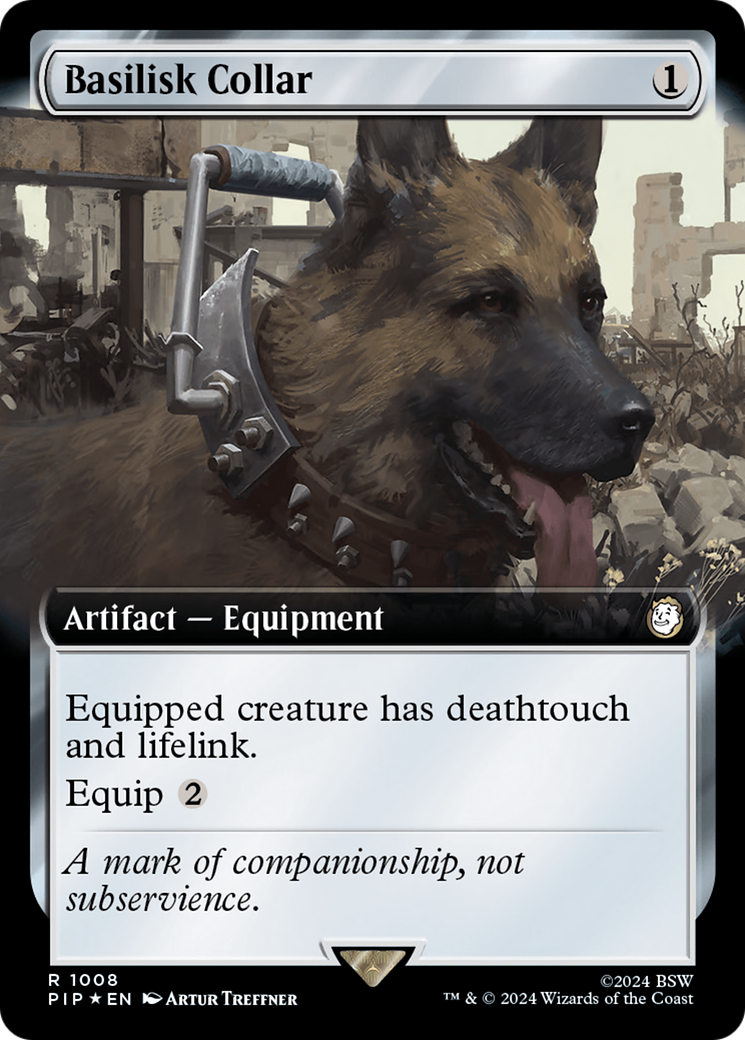 Basilisk Collar (Extended Art) (Surge Foil) [Fallout] | L.A. Mood Comics and Games