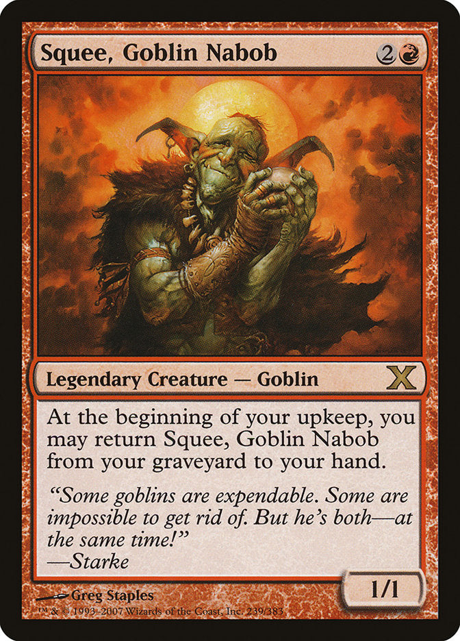 Squee, Goblin Nabob [Tenth Edition] | L.A. Mood Comics and Games