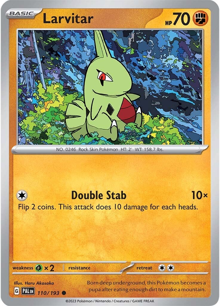 Larvitar (110/193) [Scarlet & Violet: Paldea Evolved] | L.A. Mood Comics and Games