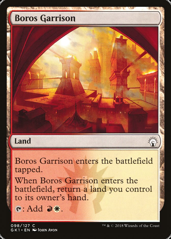 Boros Garrison [Guilds of Ravnica Guild Kit] | L.A. Mood Comics and Games