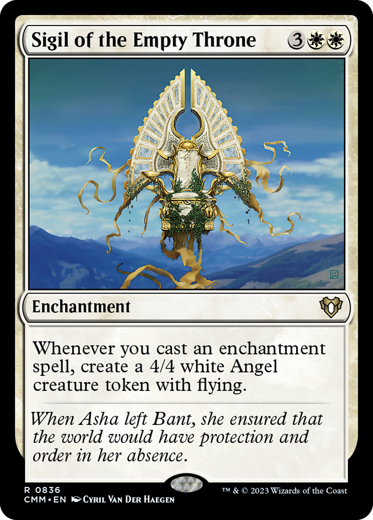 Sigil of the Empty Throne [Commander Masters] | L.A. Mood Comics and Games