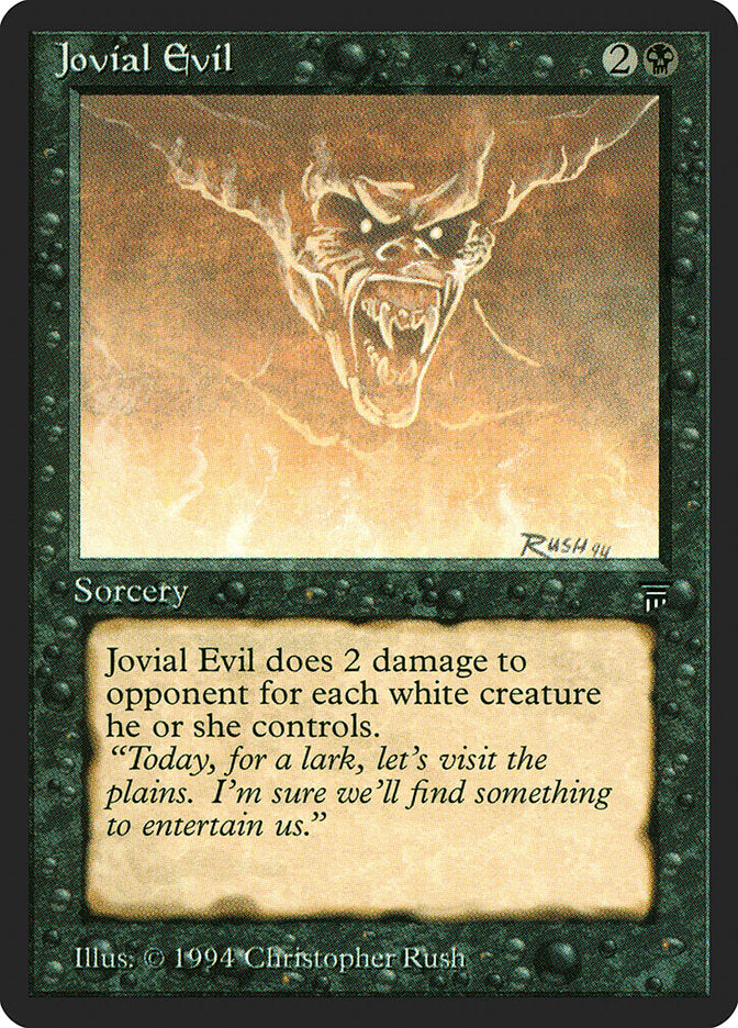 Jovial Evil [Legends] | L.A. Mood Comics and Games