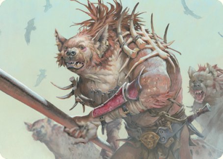 Gnoll Art Card [Dungeons & Dragons: Adventures in the Forgotten Realms Art Series] | L.A. Mood Comics and Games