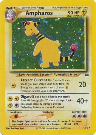 Ampharos (1/64) [Neo Revelation Unlimited] | L.A. Mood Comics and Games