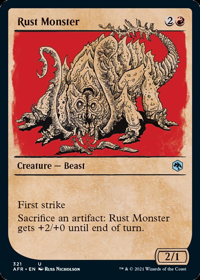 Rust Monster (Showcase) [Dungeons & Dragons: Adventures in the Forgotten Realms] | L.A. Mood Comics and Games
