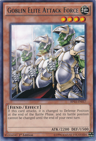 Goblin Elite Attack Force [BP03-EN017] Rare | L.A. Mood Comics and Games