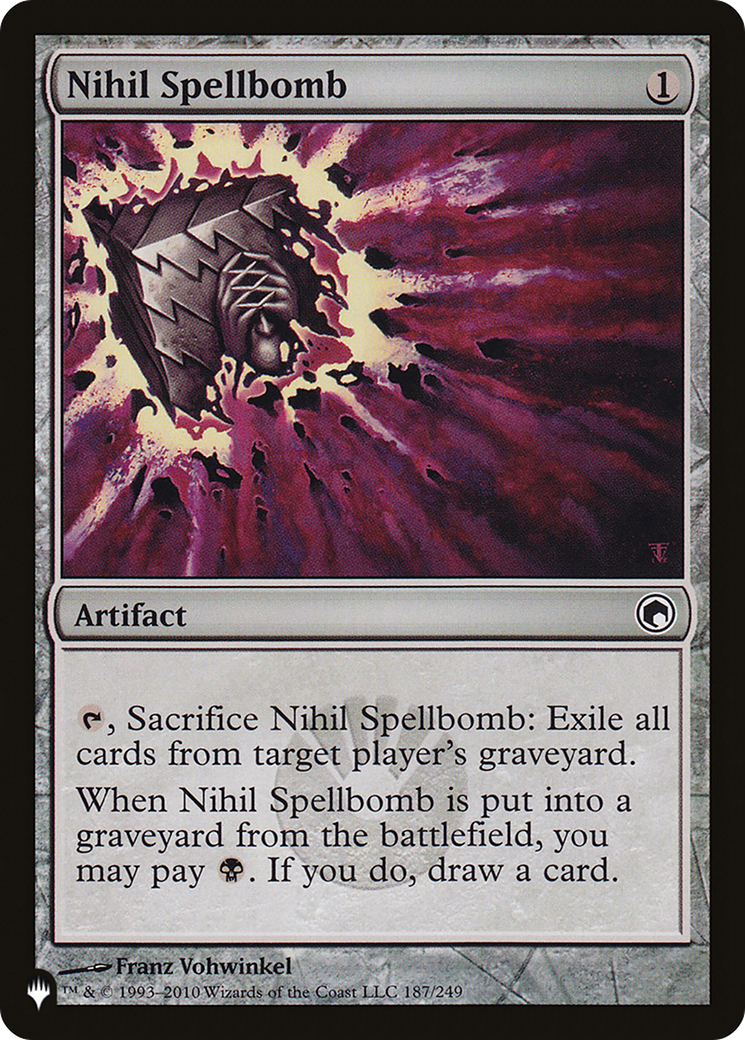 Nihil Spellbomb [The List] | L.A. Mood Comics and Games