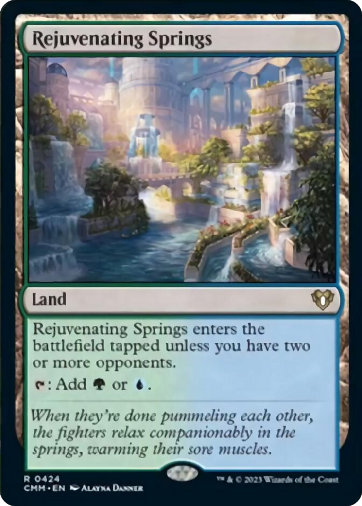 Rejuvenating Springs [Commander Masters] | L.A. Mood Comics and Games