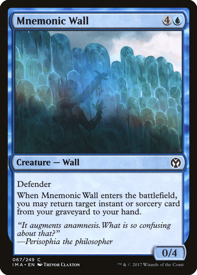 Mnemonic Wall [Iconic Masters] | L.A. Mood Comics and Games