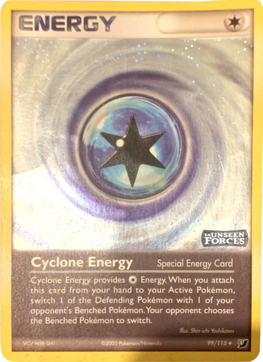 Cyclone Energy (99/115) (Stamped) [EX: Unseen Forces] | L.A. Mood Comics and Games