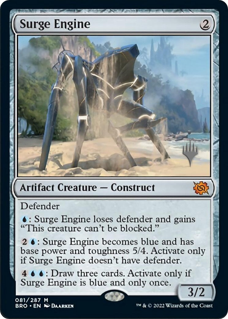 Surge Engine (Promo Pack) [The Brothers' War Promos] | L.A. Mood Comics and Games