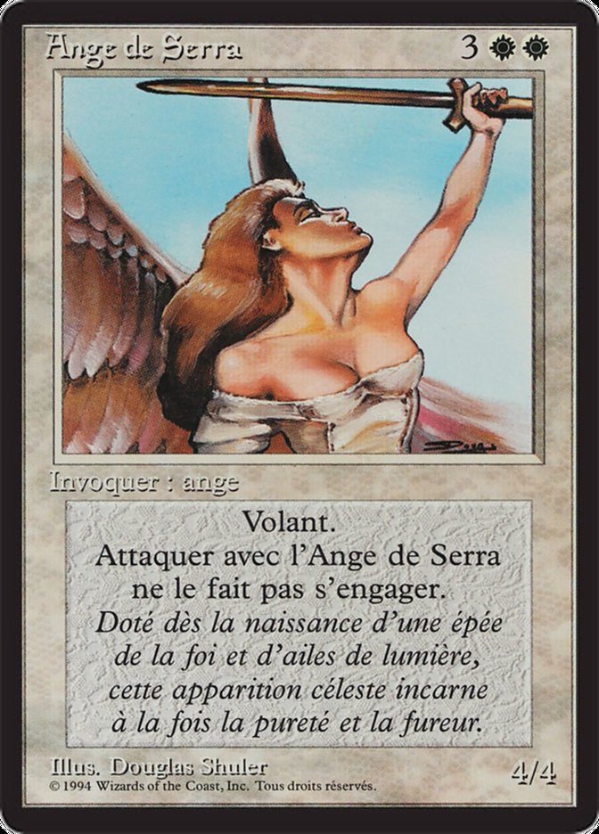 Serra Angel [Foreign Black Border] | L.A. Mood Comics and Games