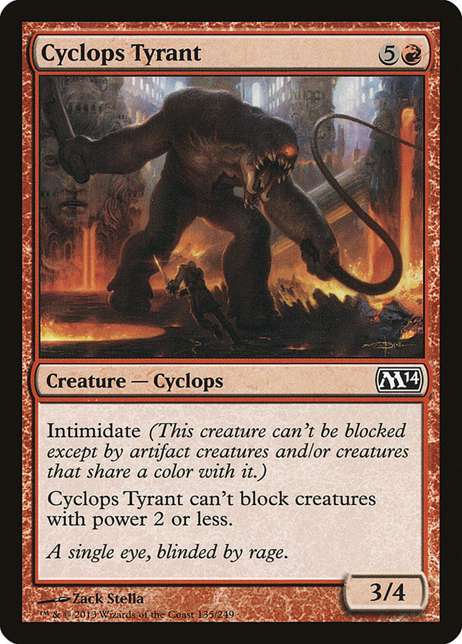 Cyclops Tyrant [Magic 2014] | L.A. Mood Comics and Games