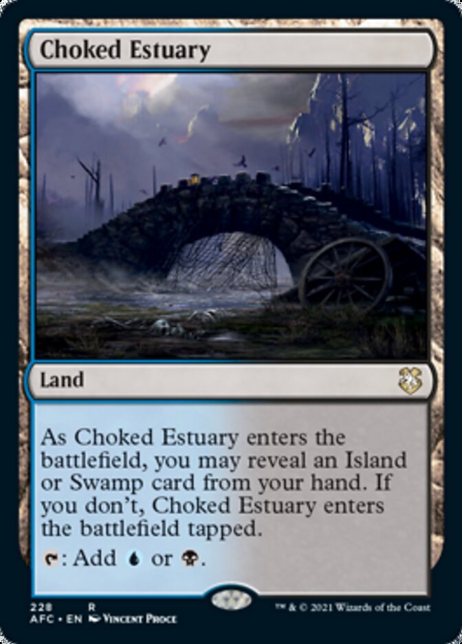 Choked Estuary [Dungeons & Dragons: Adventures in the Forgotten Realms Commander] | L.A. Mood Comics and Games