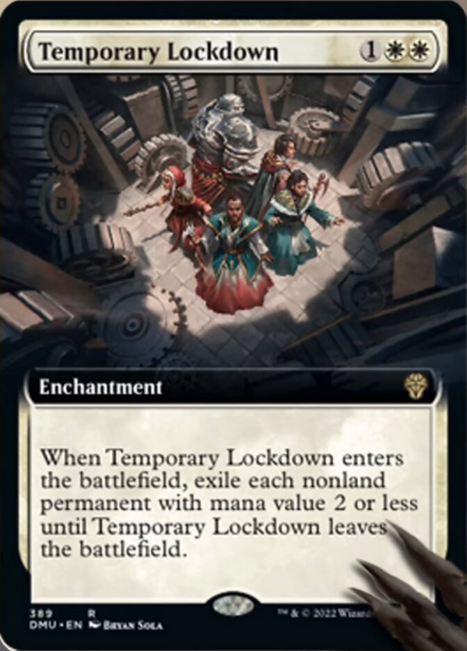 Temporary Lockdown (Extended Art) [Dominaria United] | L.A. Mood Comics and Games