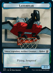Powerstone // Laserbeak Double-Sided Token [The Brothers' War Tokens] | L.A. Mood Comics and Games