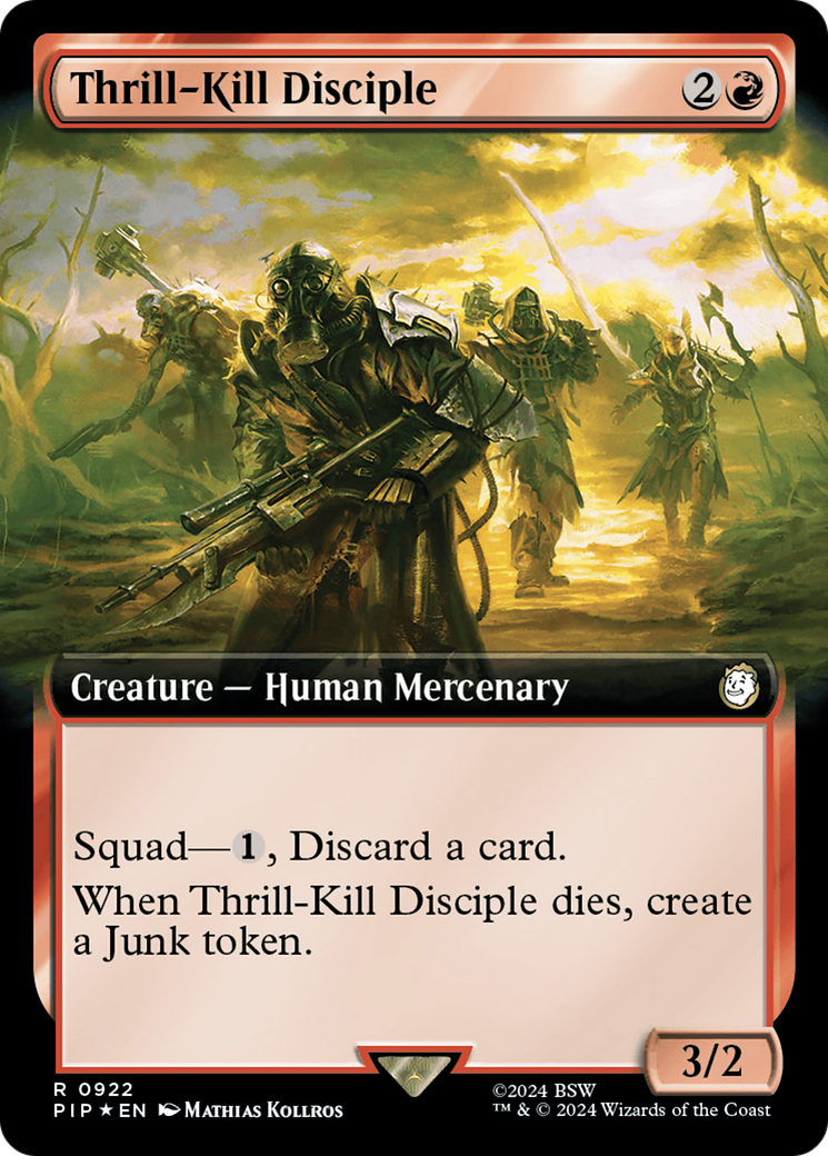 Thrill-Kill Disciple (Extended Art) (Surge Foil) [Fallout] | L.A. Mood Comics and Games