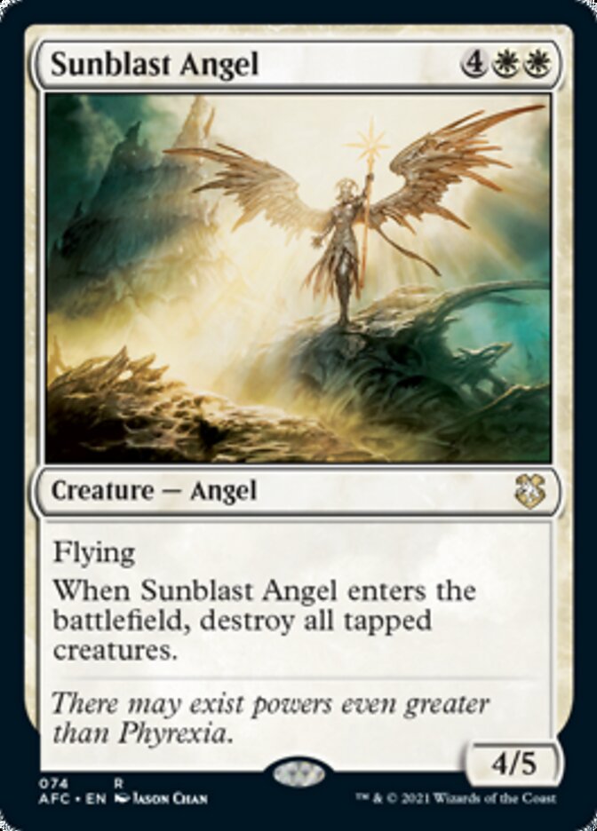 Sunblast Angel [Dungeons & Dragons: Adventures in the Forgotten Realms Commander] | L.A. Mood Comics and Games