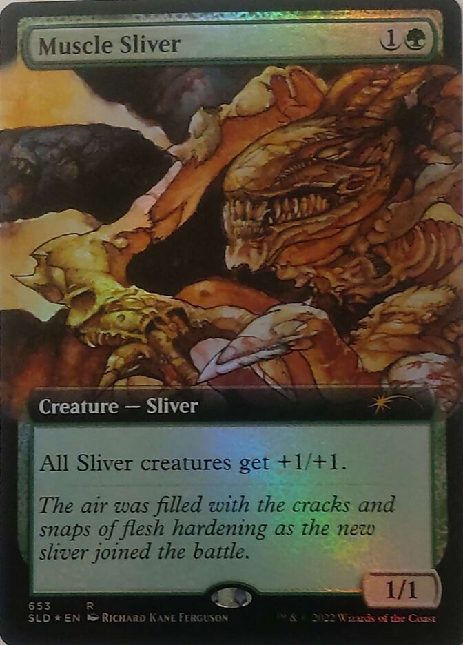 Muscle Sliver (Extended Art) [Secret Lair Drop Promos] | L.A. Mood Comics and Games