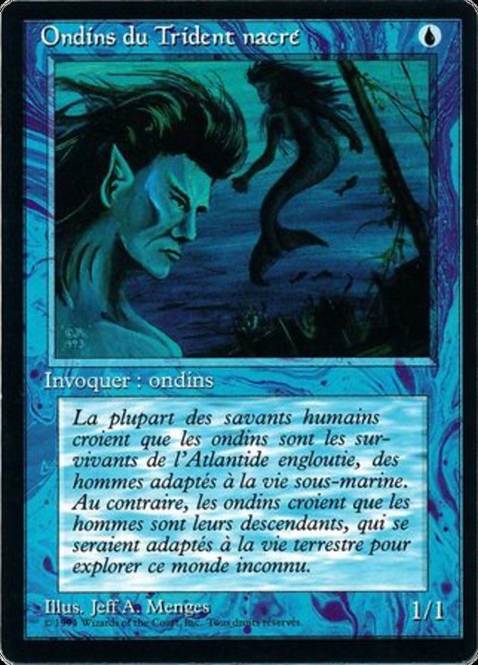 Merfolk of the Pearl Trident [Foreign Black Border] | L.A. Mood Comics and Games