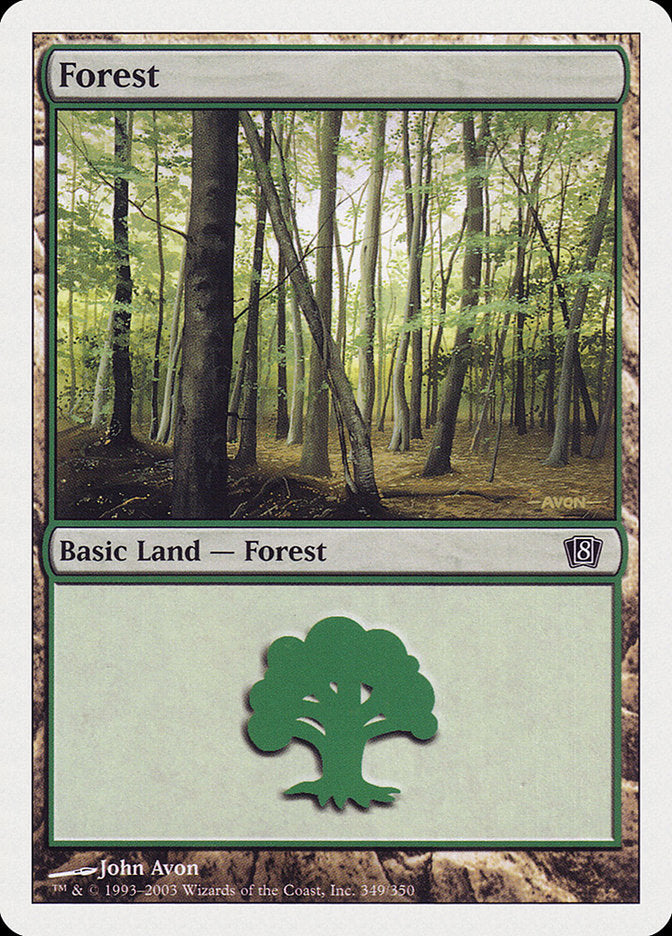 Forest (349) [Eighth Edition] | L.A. Mood Comics and Games