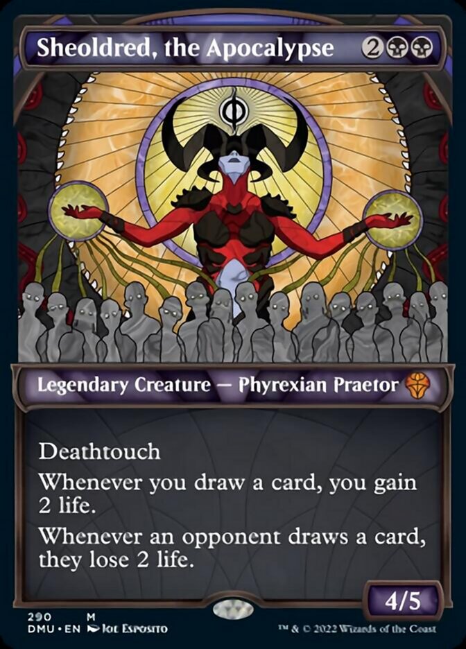 Sheoldred, the Apocalypse (Showcase) [Dominaria United] | L.A. Mood Comics and Games