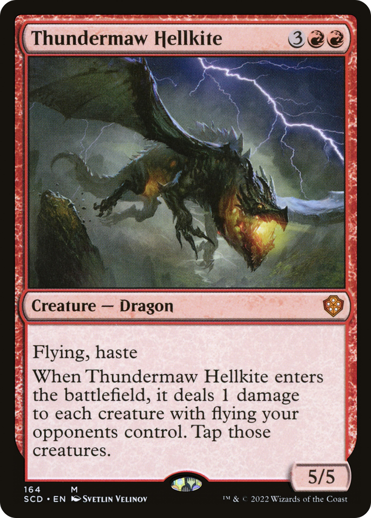 Thundermaw Hellkite [Starter Commander Decks] | L.A. Mood Comics and Games