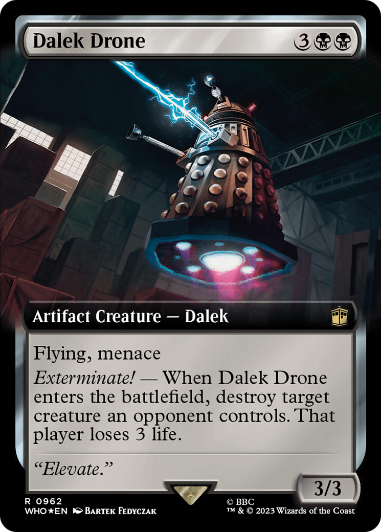 Dalek Drone (Extended Art) (Surge Foil) [Doctor Who] | L.A. Mood Comics and Games