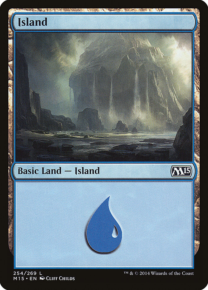 Island (254) [Magic 2015] | L.A. Mood Comics and Games