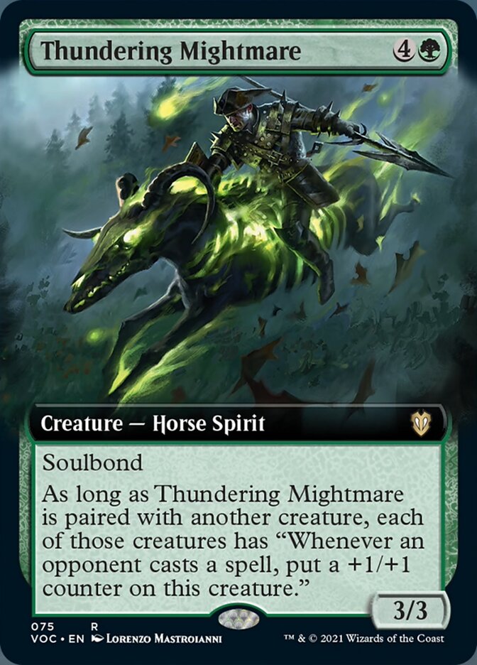 Thundering Mightmare (Extended Art) [Innistrad: Crimson Vow Commander] | L.A. Mood Comics and Games