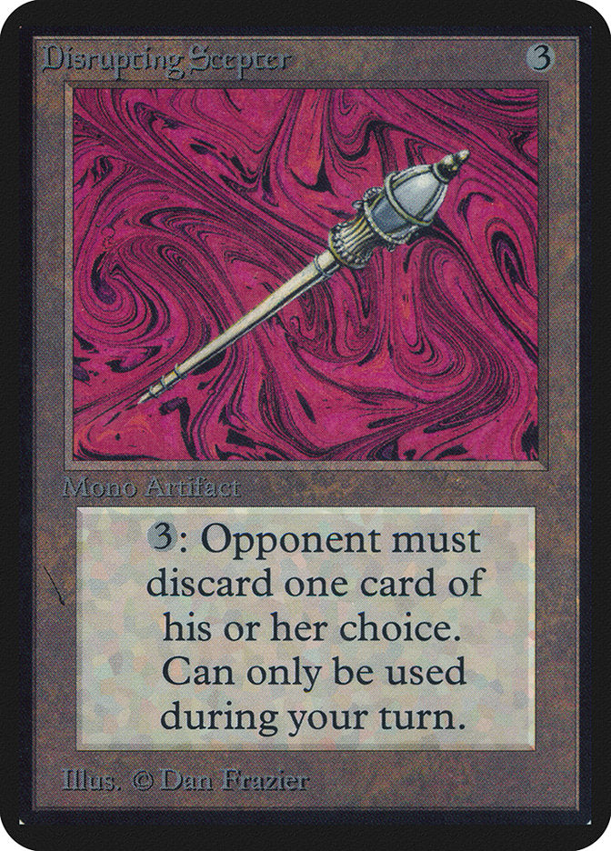 Disrupting Scepter [Alpha Edition] | L.A. Mood Comics and Games