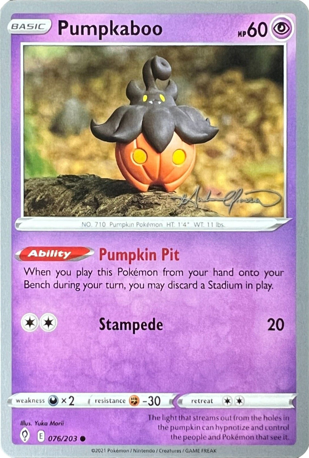 Pumpkaboo (076/203) (The Shape of Mew - Andre Chiasson) [World Championships 2022] | L.A. Mood Comics and Games