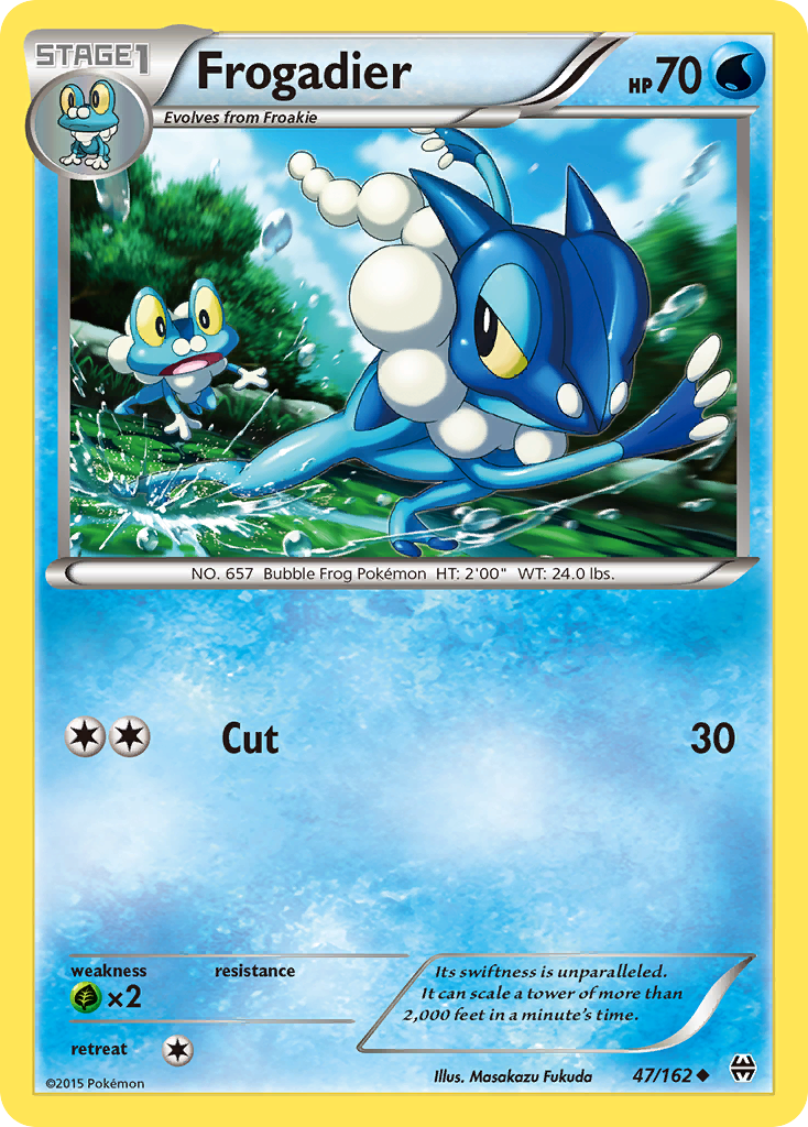 Frogadier (47/162) [XY: BREAKthrough] | L.A. Mood Comics and Games