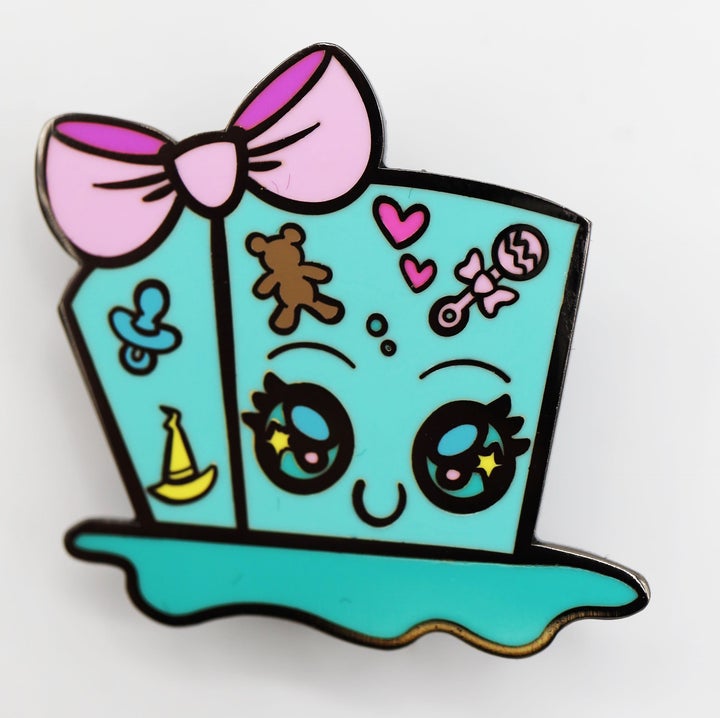 Baby Monster Pin: Gelly Cube | L.A. Mood Comics and Games