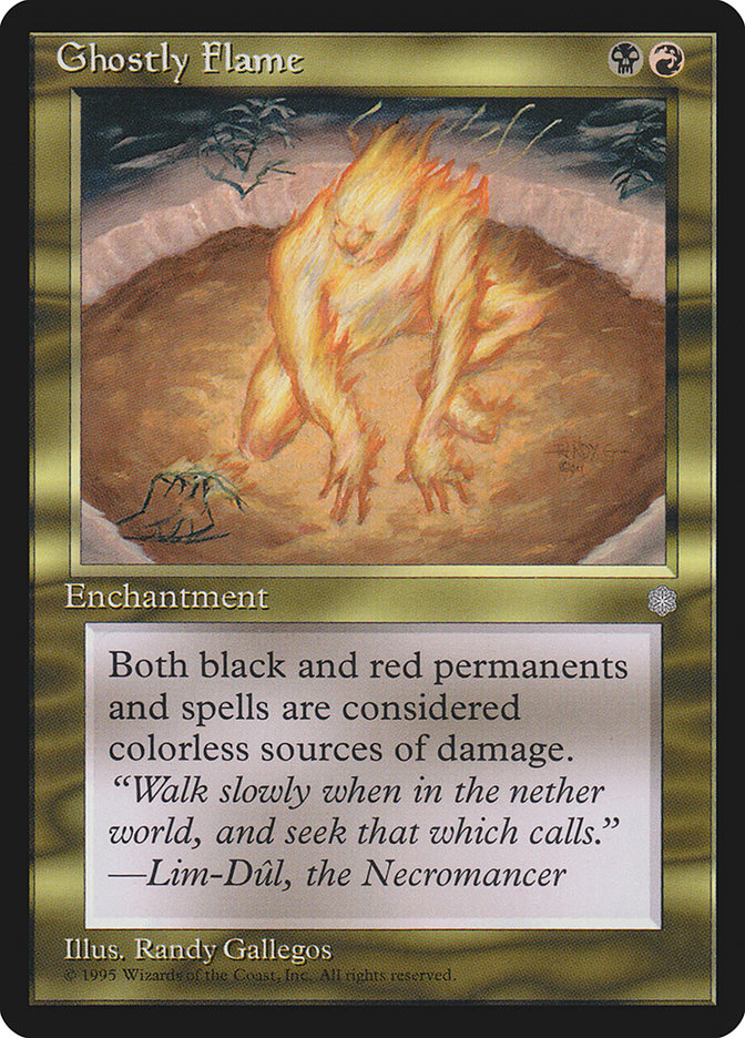 Ghostly Flame [Ice Age] | L.A. Mood Comics and Games