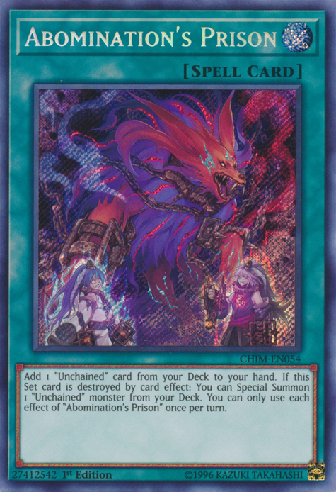 Abomination's Prison [CHIM-EN054] Secret Rare | L.A. Mood Comics and Games