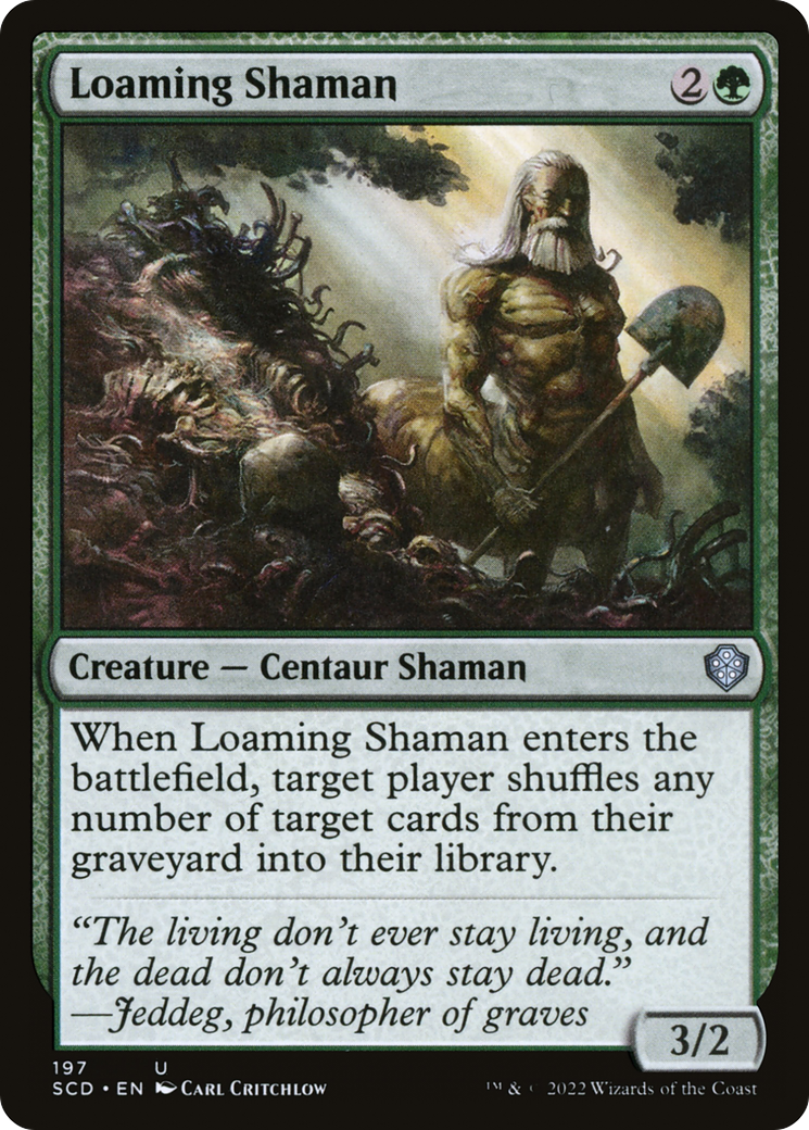 Loaming Shaman [Starter Commander Decks] | L.A. Mood Comics and Games