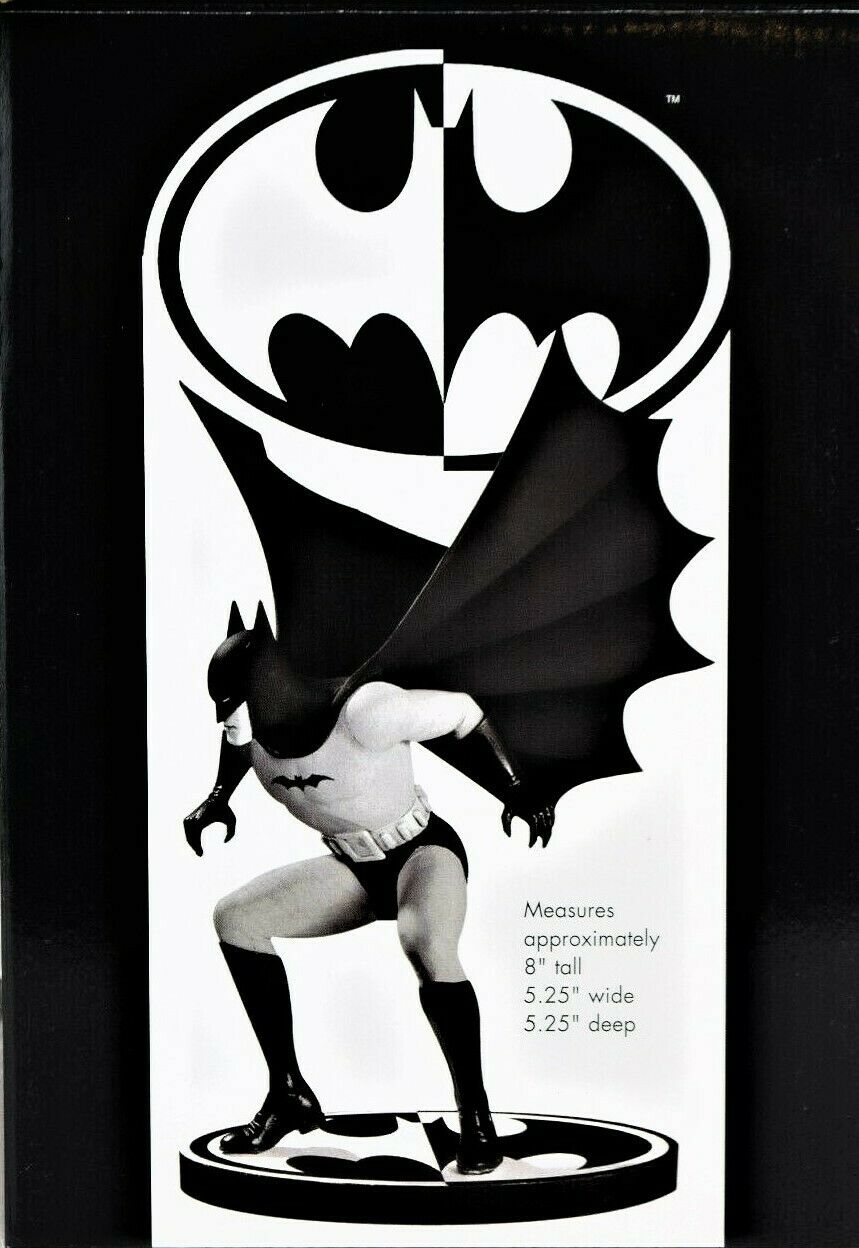 Batman Black & White Statue By Bob Kane 1st Edition Limited 1450 of 3000 | L.A. Mood Comics and Games