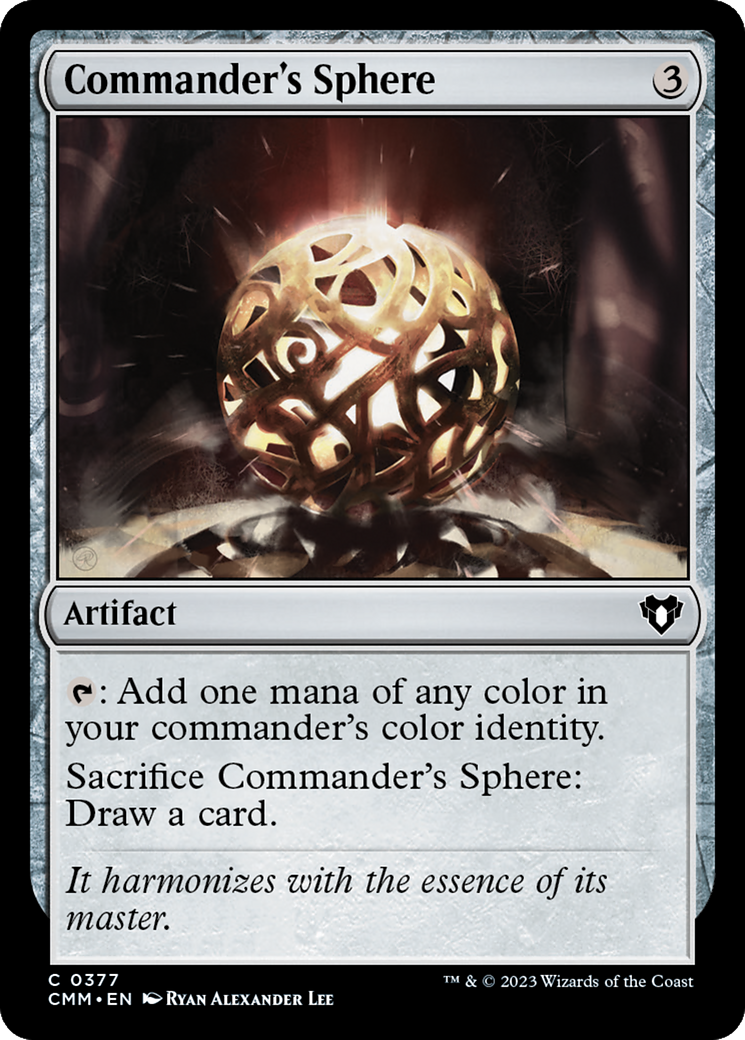 Commander's Sphere [Commander Masters] | L.A. Mood Comics and Games