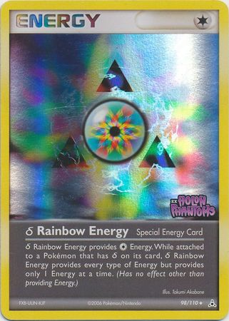 Rainbow Energy (98/110) (Delta Species) (Stamped) [EX: Holon Phantoms] | L.A. Mood Comics and Games