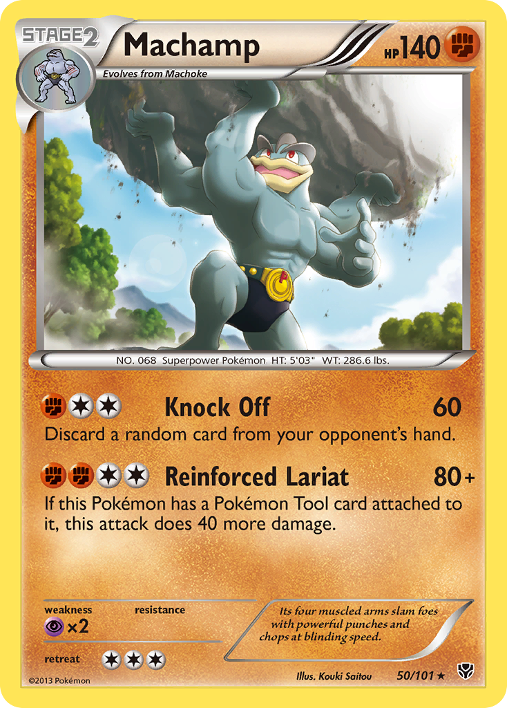 Machamp (50/101) [Black & White: Plasma Blast] | L.A. Mood Comics and Games