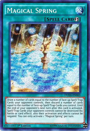 Magical Spring [DUEA-EN065] Secret Rare | L.A. Mood Comics and Games