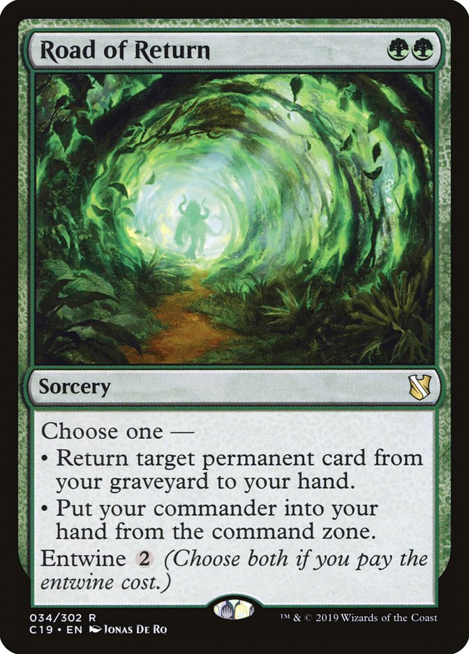 Road of Return [Commander 2019] | L.A. Mood Comics and Games