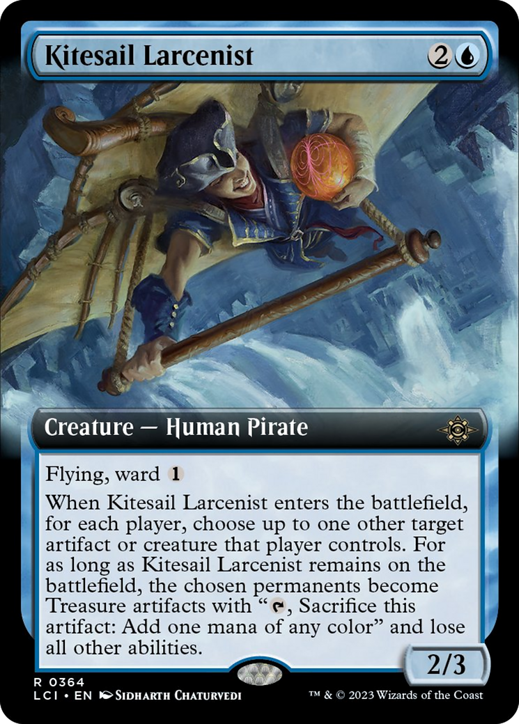 Kitesail Larcenist (Extended Art) [The Lost Caverns of Ixalan] | L.A. Mood Comics and Games