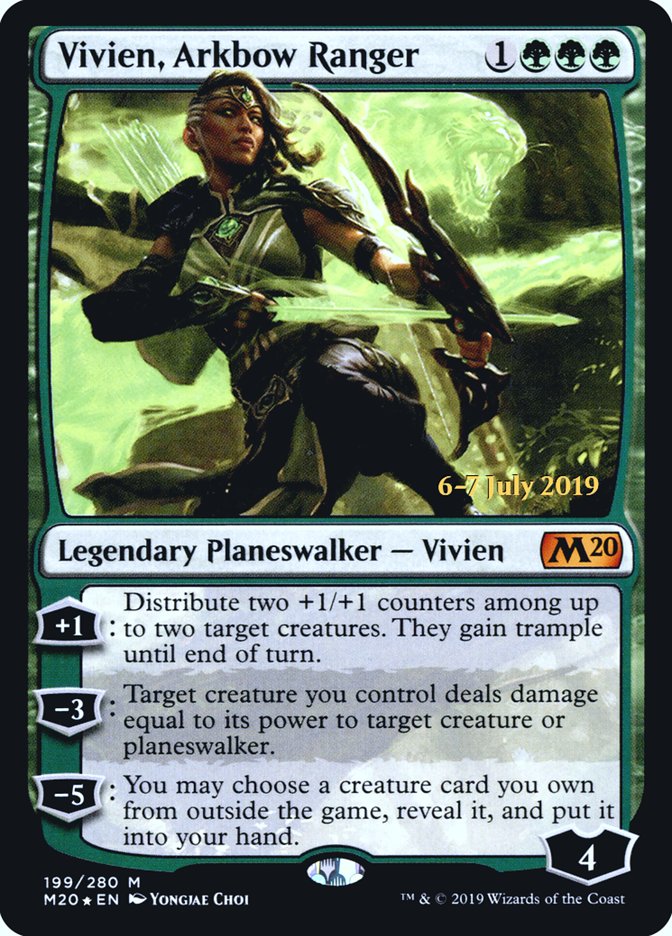 Vivien, Arkbow Ranger [Core Set 2020 Prerelease Promos] | L.A. Mood Comics and Games